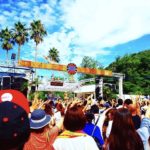 サンセットライブステージ前